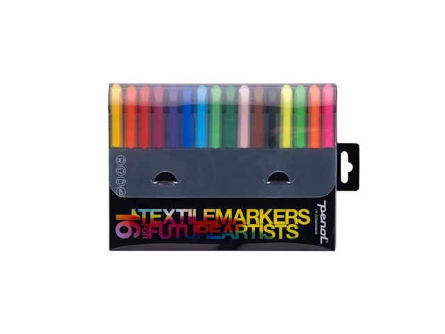 Produktbild 1 för Textilpennor 16-Pack Penol