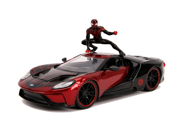 Tuotekuva 2 - Marvel Spider-Man Miles Morales 2017 Ford GT ja Hahmo 1:24