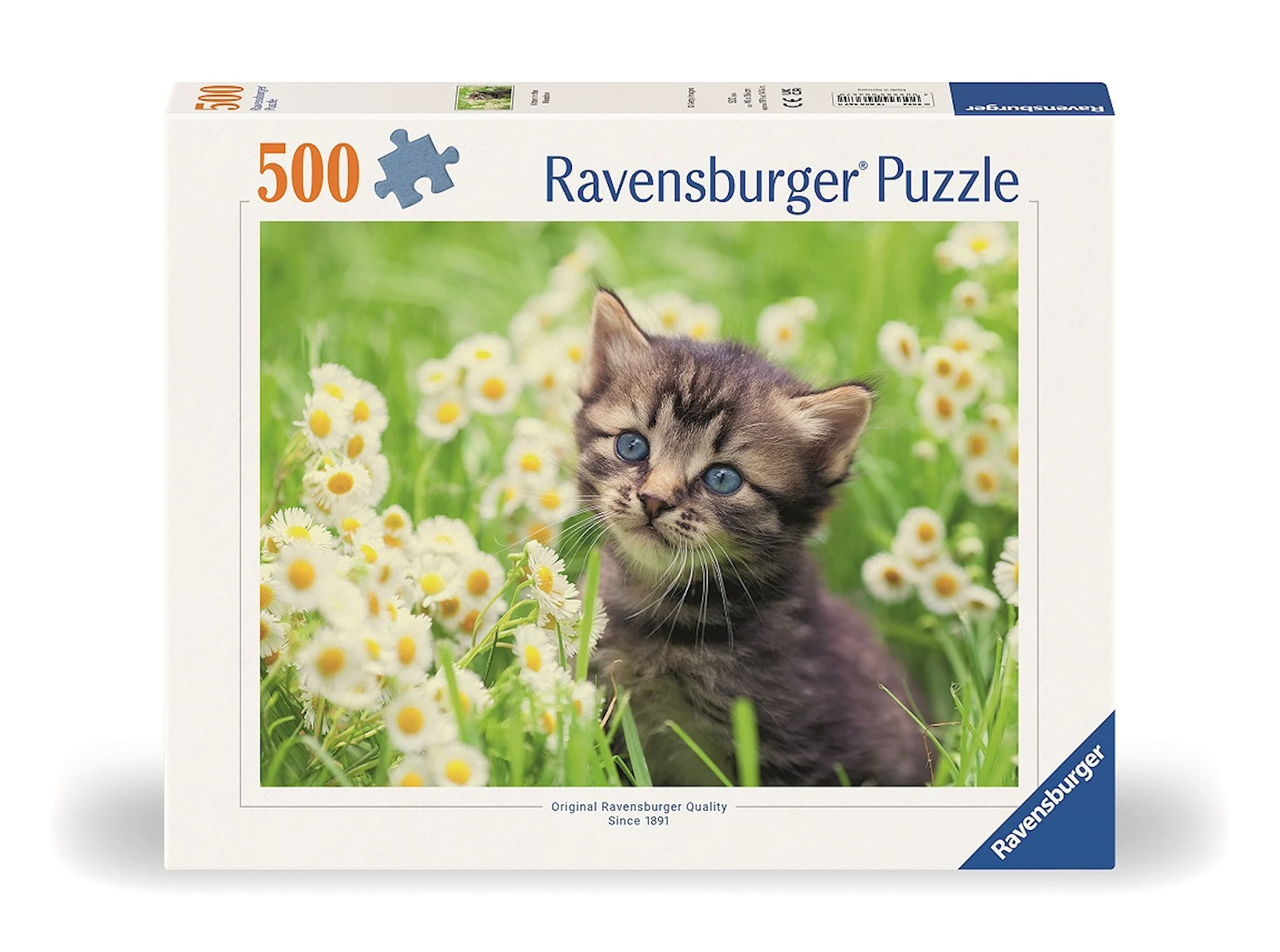 Produktbilde for Kattunge på engen Puslespill 500 brikker, Ravensburger