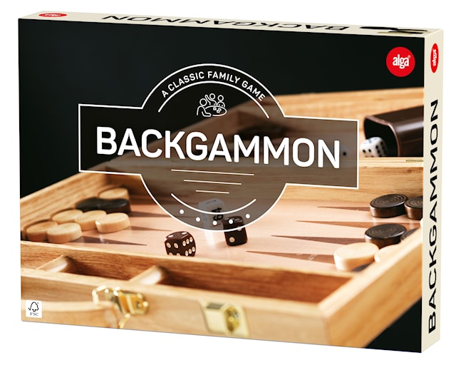 Produktbilde 4 for Spill Backgammon, Alga (SE/FI/NO/DK/EN)