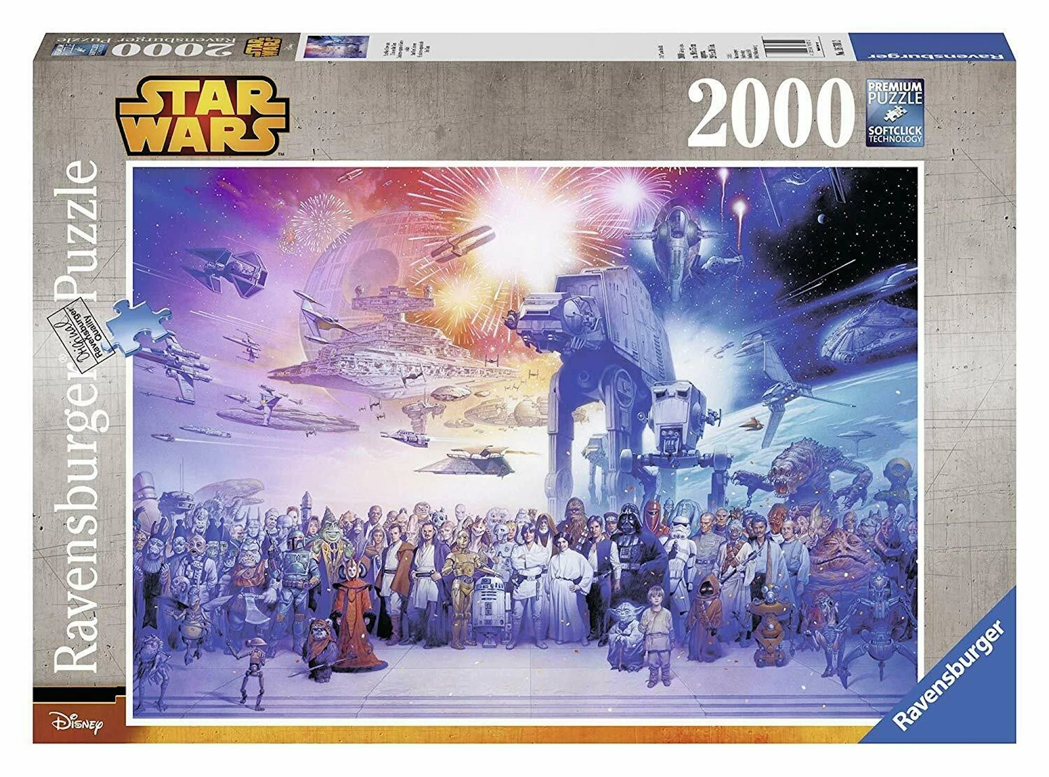 Tuotekuva ille Star Wars Universe, Palapeli, 2000 palaa, Ravensburger