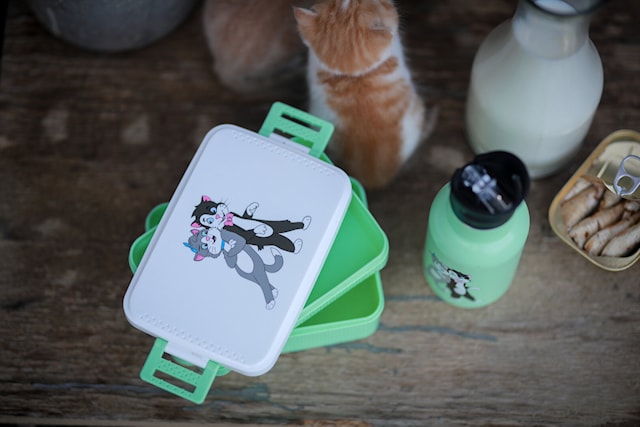 Produktbild 3 för Pelle Svanslös Lunchlåda Mintgrön Rätt Start