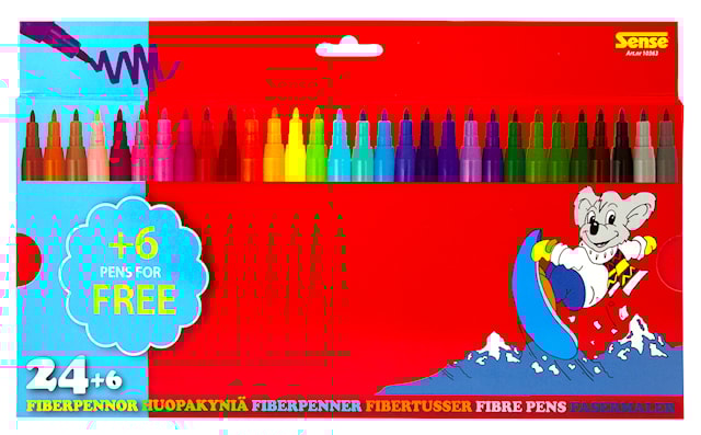 Produktbilde 1 for Tusjer 30 stk. Sense