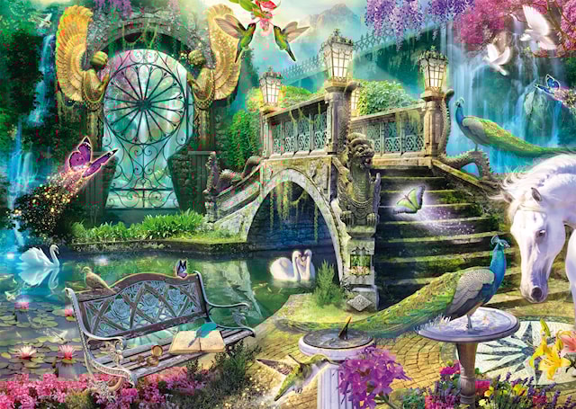 Produktbild 2 för The Secret Garden Pussel 1000 Bitar Schmidt