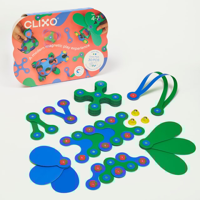 Produktbild 4 för Crew Pack 30 Delar Blå/Grön Clixo