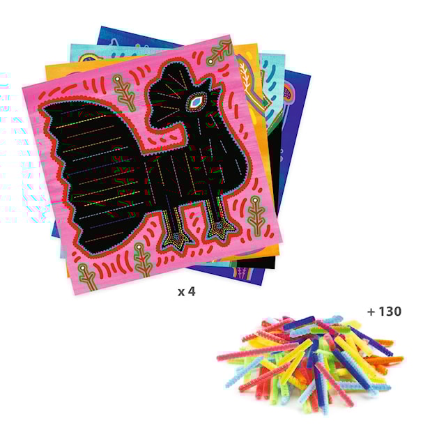 Produktbilde 2 for Håndarbeid med myke piperensere fra Djeco