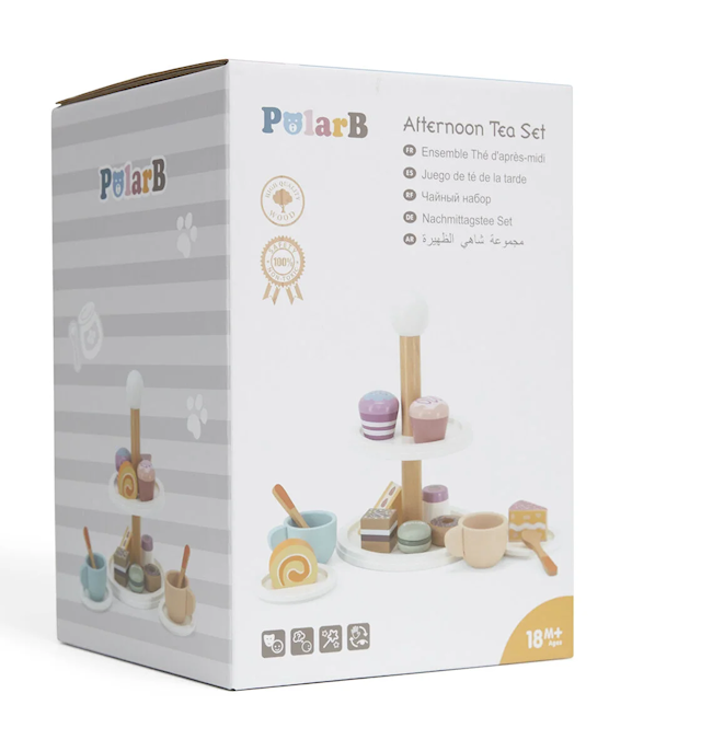 Produktbilde 3 for Teselskap Tre Lekesett Viga