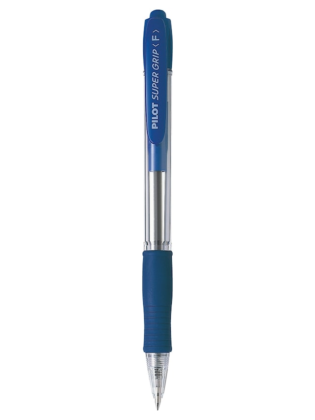 Kulspetspenna Super Grip Fine 0,7 Blå, Pilot