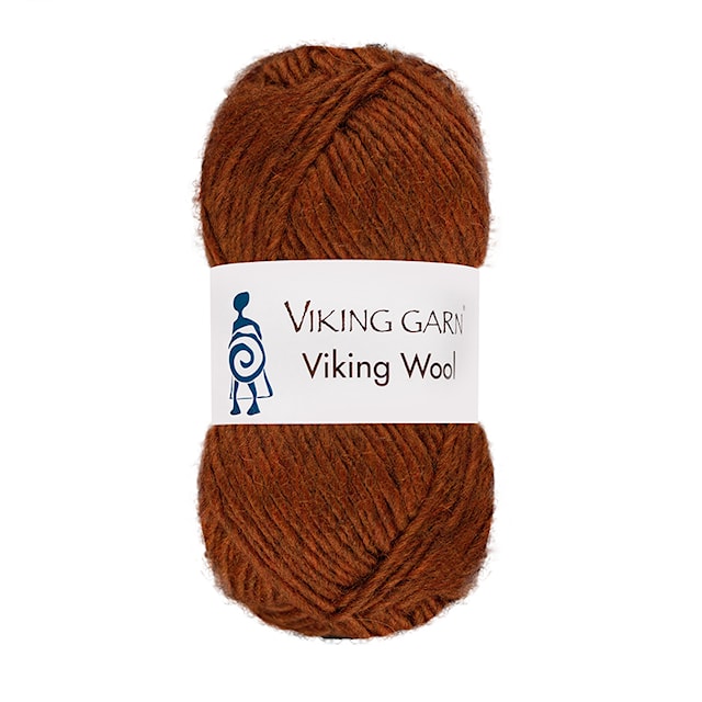 Viking Wool Garn 50 g Rost 553 Viking Garn