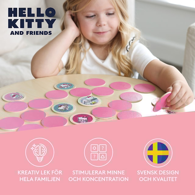 Produktbild 5 för Hello Kitty Barnspel Memory Micki
