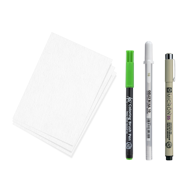 Tuotekuva 4 - Alkuperäinen setti Sakura Creative Art Kit Manga