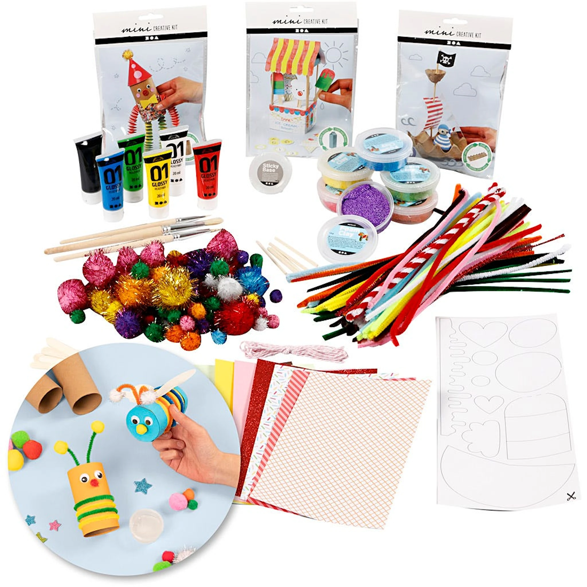 Tuotekuva ille Kierrätysaskartelu- setti, 1 set