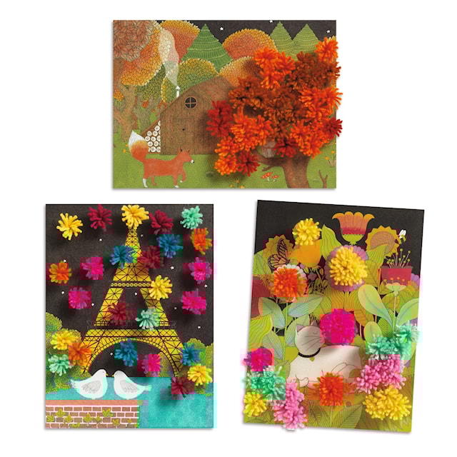 Tuotekuva 2 - Luo pomponeilla ja yllätyksillä Djeco