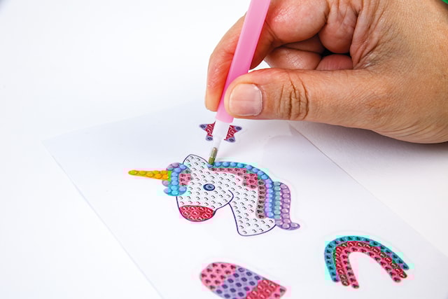 Produktbild 3 för Diamantmålning Sparkly Creations Fantasy Clementoni