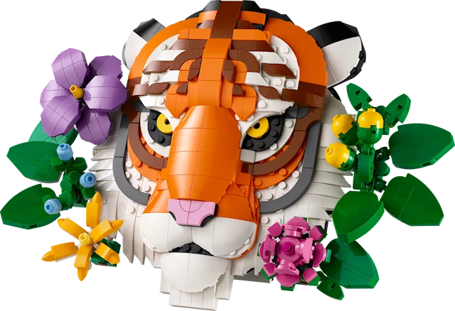 Tuotekuva 2 - The Fauna Collection – Tiikeri LEGO® ART (31217)