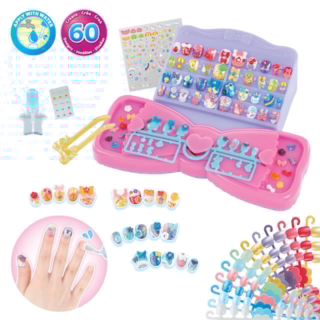 Produktbild 3 för Aquabeads Nagelstudio Startset 60 st
