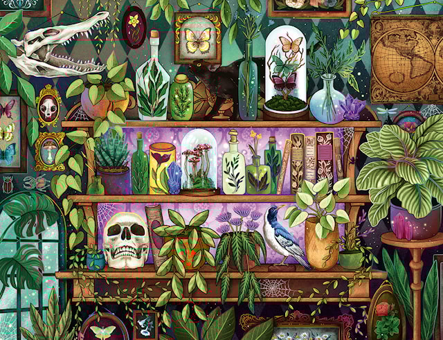 Produktbild 2 för A Witch's Favorite Things Pussel 2000 bitar, Ravensburger