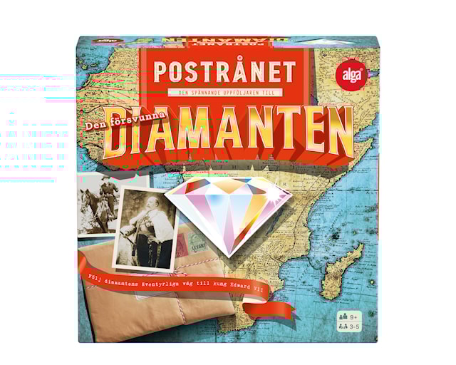 Produktbild 4 för Den försvunna diamanten Postrånet, Alga (SE)