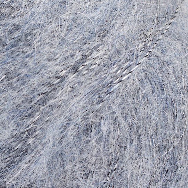 Kid-Silk Uni Color Garn Mohair Silke 25 g Blue Wind 43 Drops