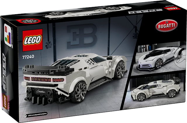 Tuotekuva 4 - Bugatti Centodieci ‑hyperurheiluauto LEGO® Speed Champions (77240)