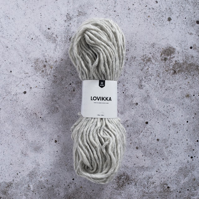 Lovikka 100 g Lysegrå (7600) Järbo