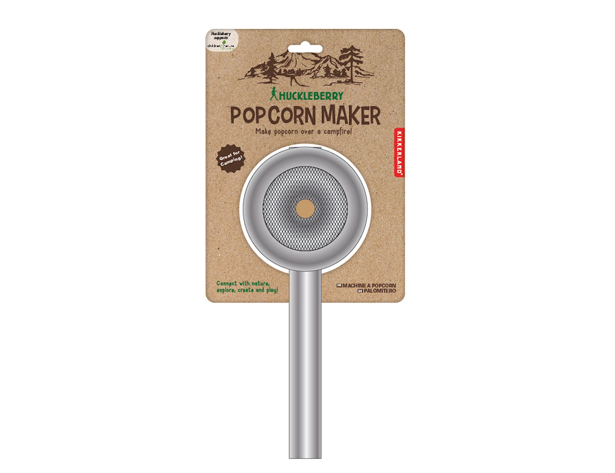 Produktbild för Huckleberry Popcorn Maker För Vildmarken