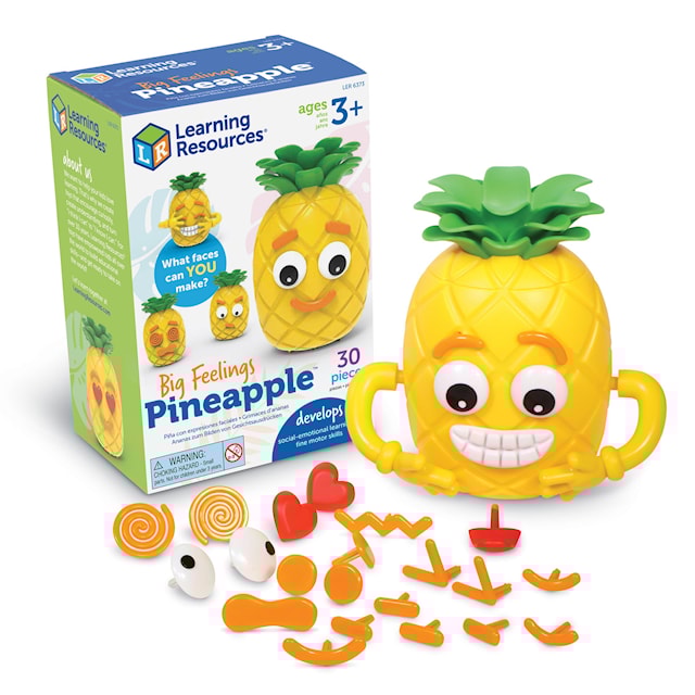 Produktbilde 5 for Lær om følelser - Aktivitetssett med ananas Learning Resources