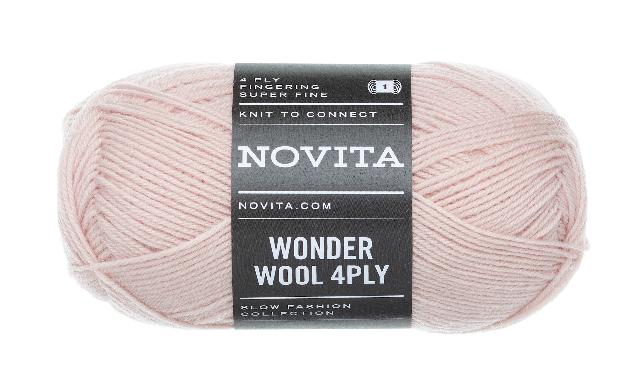 Produktbild för Wonder Wool 4PLY Garn 50g Novita