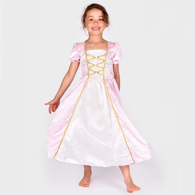 Produktbilde 6 for Prinsessekjole Kostyme Rosa Fløyel 98-104 cm Den Goda Fen