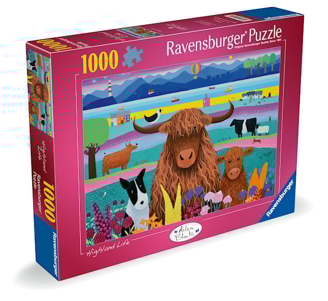Tuotekuva 4 - Highland Life Palapelit 1000 palaa, Ravensburger