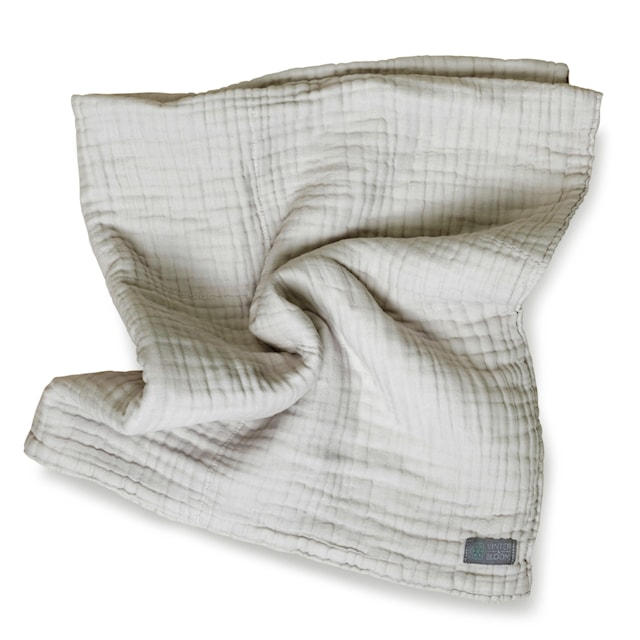 Produktbild 1 för Babyfilt Layered Muslin EKO Dove Grey Vinter & Bloom