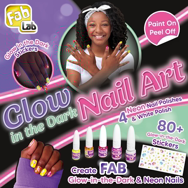 Tuotekuva 1 - Glow in the Dark Neon Nail Art Fablab