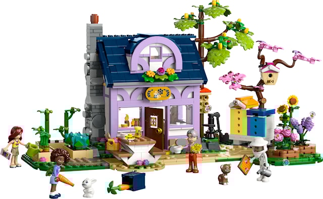 Produktbild 2 för Biodlarhus och blomsterträdgård LEGO® Friends (42669)