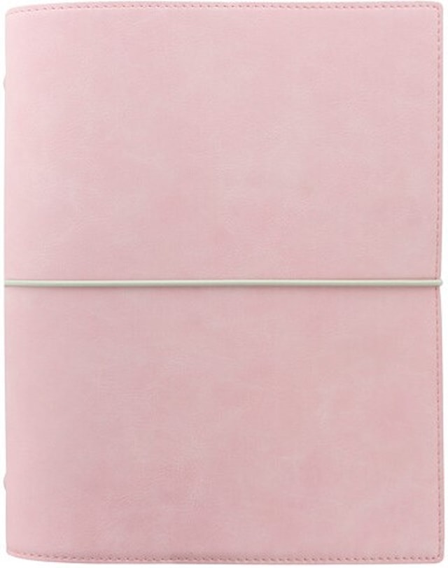 Tuotekuva 1 - Systemikalenteri A5 Domino Soft Vaaleanpunainen Filofax