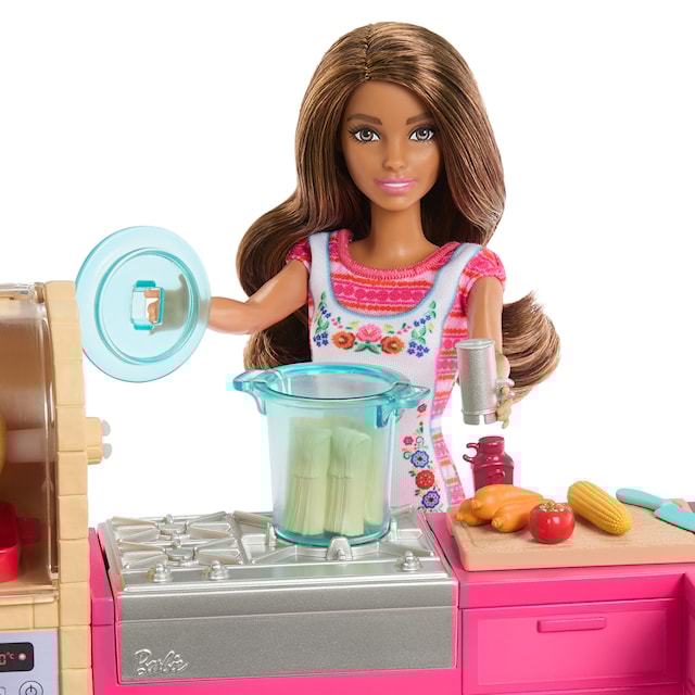Produktbild 6 för Barbie Teresas Kök Lekset med Docka och Tillbehör