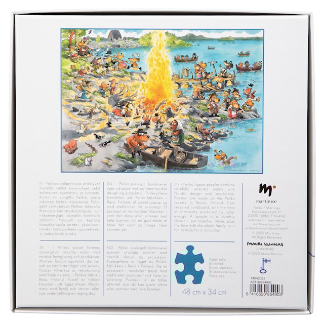 Produktbild 2 för Midsommar 500 Bitar Kunnas