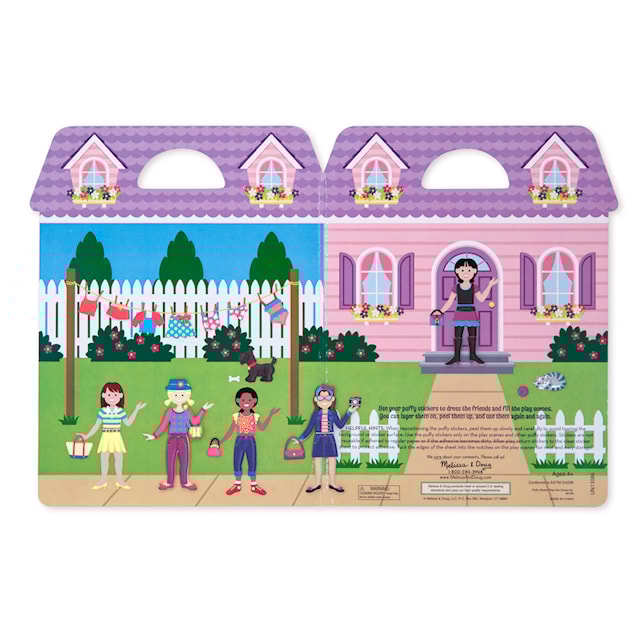 Produktbilde 2 for Gjenbrukbare Puffy Stickers Dress-Up fra Melissa & Doug