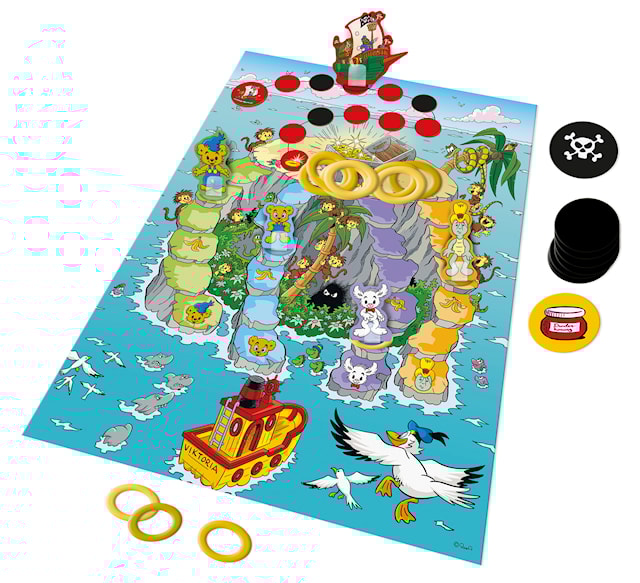 Produktbild 2 för Bamse Sjörövarspelet (SE)