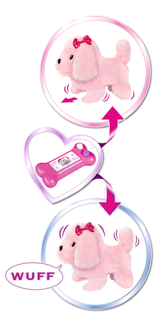 Produktbild 4 för Gående Hundvalp ChiChi LOVE