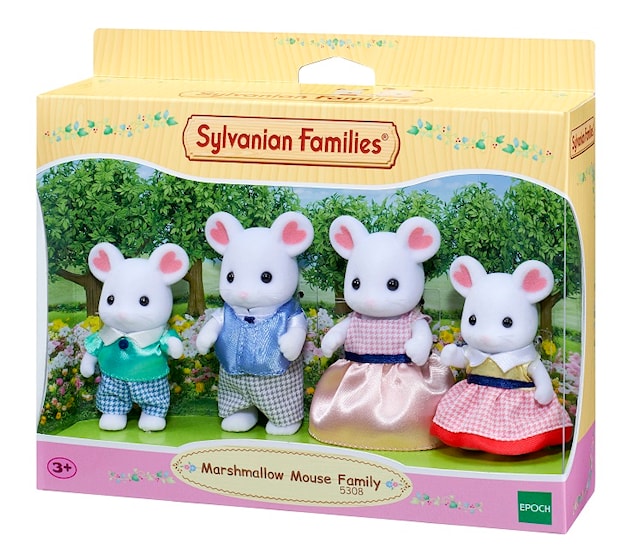 Vaahtokarkkihiiriperhe, Sylvanian Families