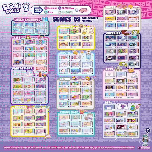 Tuotekuva 5 - Sticki Band Capsule S2 Cdu Sticki Rolls