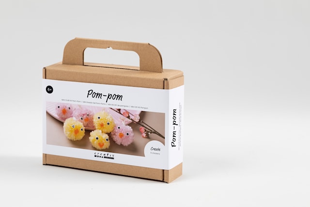 Produktbild 5 för Pysselset - Skapa Kycklingar med Pompom Creativ Company