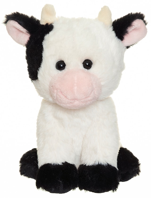 Produktbilde 1 for Teddy Farm Kosedyr 18 cm, Sittende Ku, Teddykompaniet