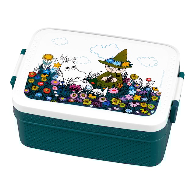 Produktbild 1 för Mumin Äng Lunchlåda Grön Rätt Start