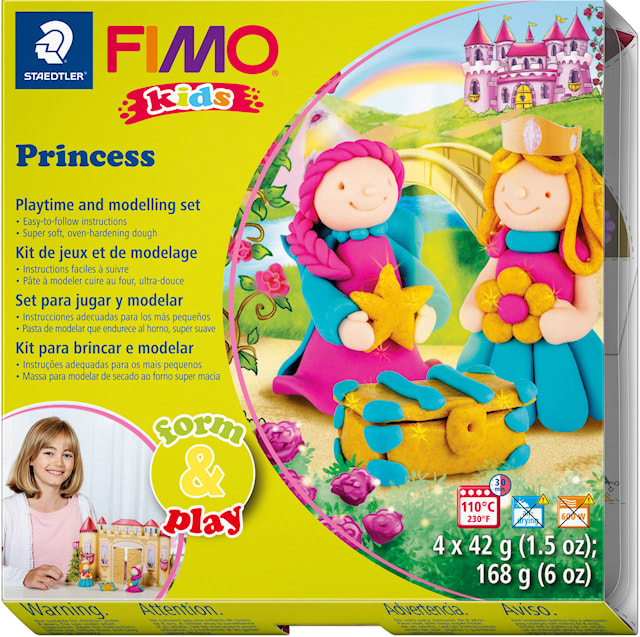 Produktbild 1 för FIMO Kids Modellera Prinsessa Staedtler
