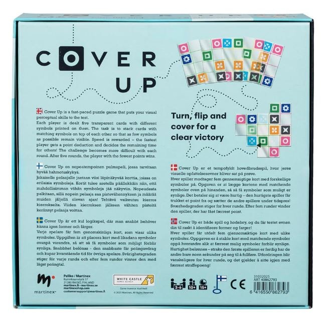 Tuotekuva 4 - Cover Up (SE/FI/NO/EN) Peliko