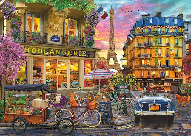 Tuotekuva 2 - Palapelit Paris At Dawn 1000 palaa, Ravensburger