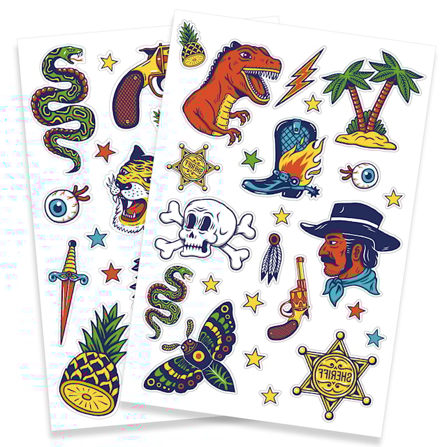 Produktbild 3 för Tatueringar Bang Bang 50 st Djeco