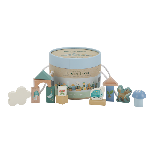 Produktbilde 3 for Forest Friends Byggeklosser i Tre Little Dutch