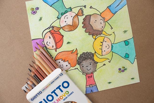 Produktbilde 4 for Fargeblyanter Skin Tones 12 stk. Stilnovo Giotto